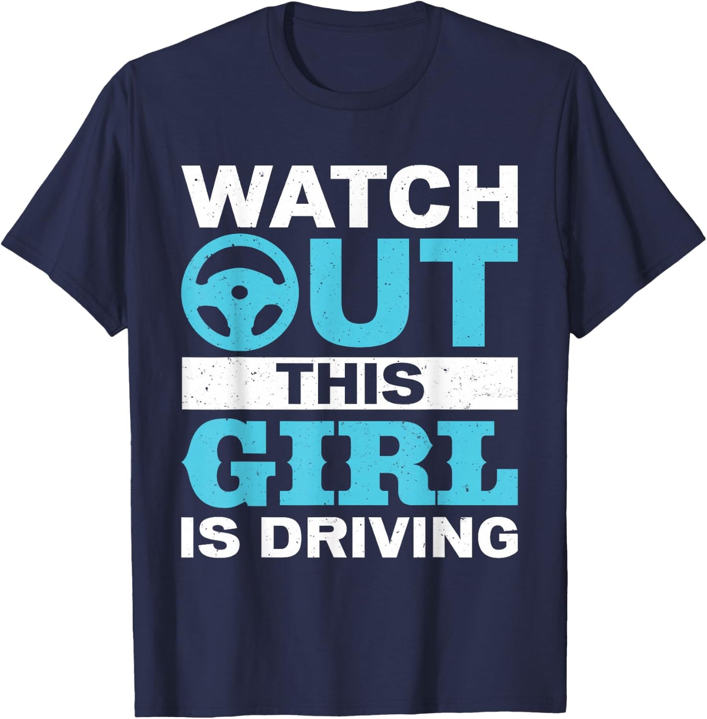 New Driver Gifts Funny Shirt for Teen Girls and Boys Student T-Shirt - T-Shirt | Navy
