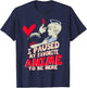 I paused my favorite anime to be here Gift manga lover T-Shirt - T-Shirt | Navy