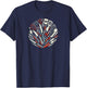 Gourmet Delight Chef's Tools T-Shirt - T-Shirt | Navy
