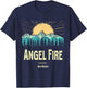 Vintage Angel Fire New Mexico Souvenir Hiking Sunset T-Shirt - T-Shirt | Navy