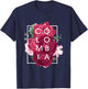 Flowers of Colombia Word Art - Colombian Pride T-Shirt - T-Shirt | Navy