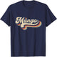 Retro Vintage Mango - Mango Lover - Mango T-Shirt - T-Shirt | Navy