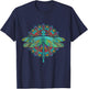 Wildlife Insect Animal Lover Hippie Gift Nature Dragonfly T-Shirt - T-Shirt | Navy