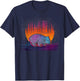 Backpacker Aussie Animal Outback Australia Vaporwave Wombat T-Shirt - T-Shirt | Navy