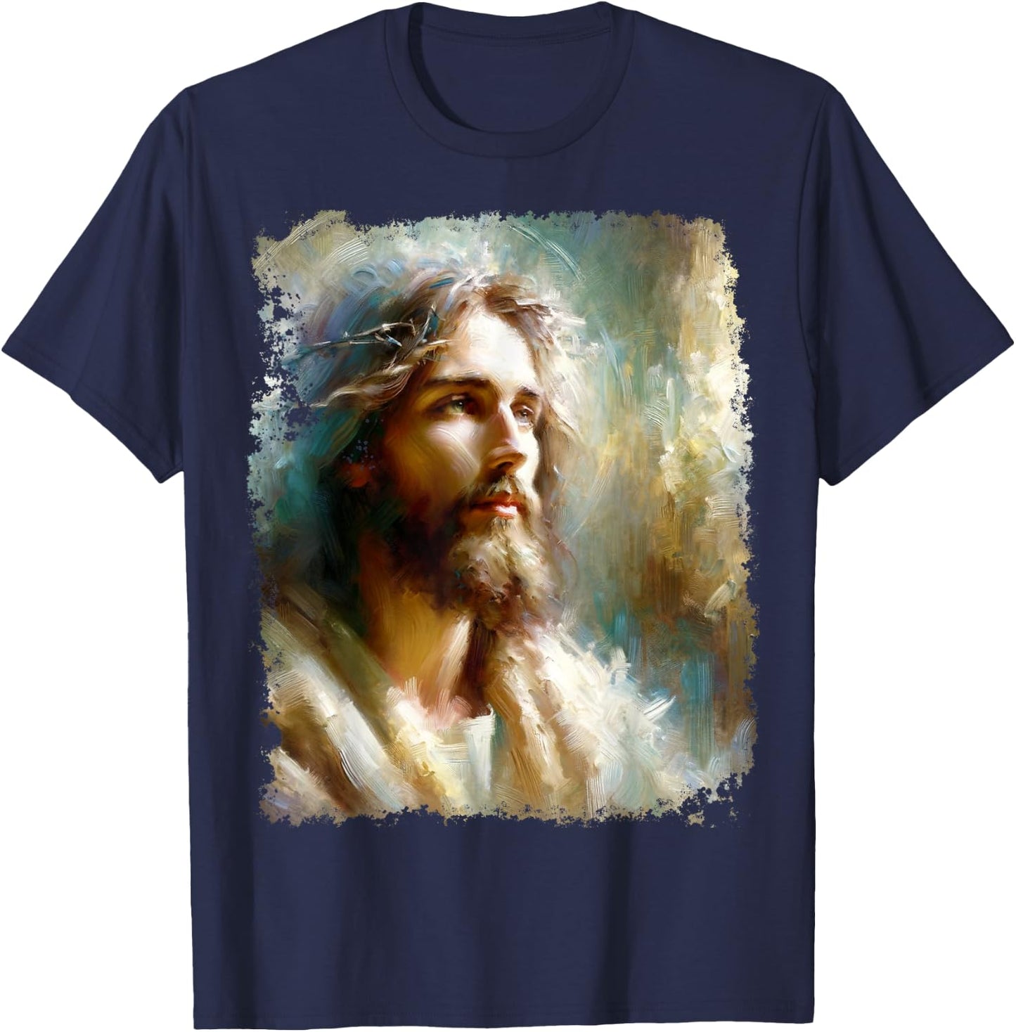 Angel Jesus Christ T-Shirt - T-Shirt | Navy