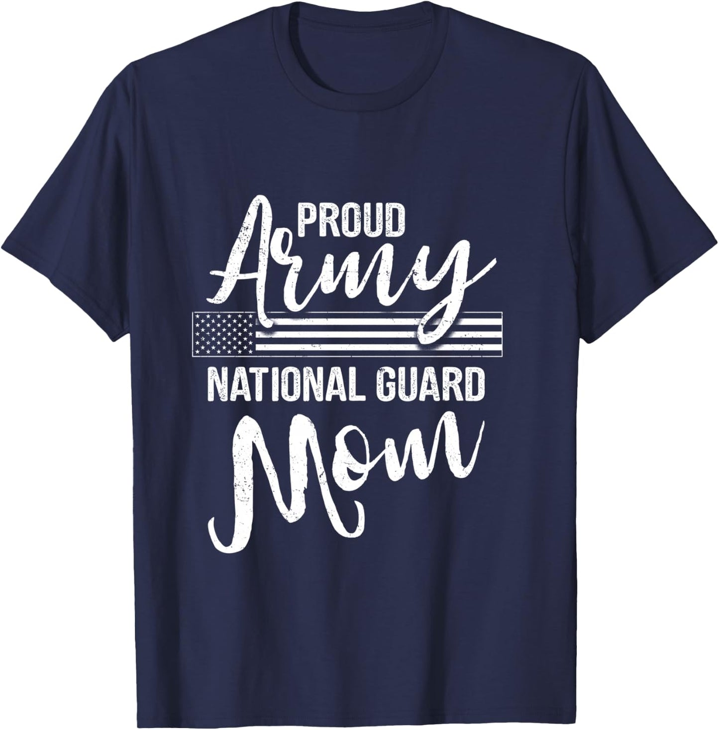 Military Mom - Army Gifts - Proud Army National Guard Mom T-Shirt - T-Shirt | Navy