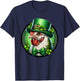 Leprechaun Chicken Leprecat St Patricks Day Kids Men Women T-Shirt - T-Shirt | Navy