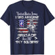 173rd Airborne Brigade Flag Veteran Airborne Paratrooper T-Shirt - T-Shirt | Navy