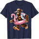 Bigfoot Hawaiian Shirts Sasquatch Kids Hawaiian Bigfoot T-Shirt - T-Shirt | Navy
