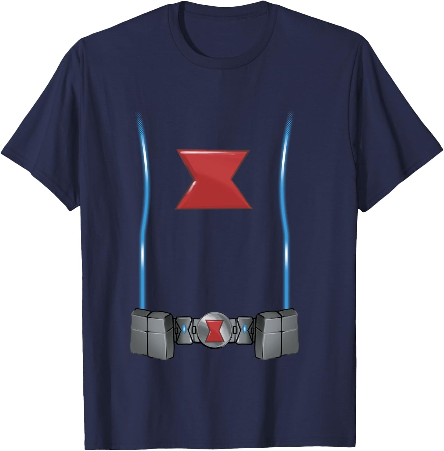 Marvel Halloween Black Widow Spy Costume T-Shirt - T-Shirt | Navy