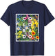 Flowers of Colorado Word Art - Coloradan Pride T-Shirt - T-Shirt | Navy