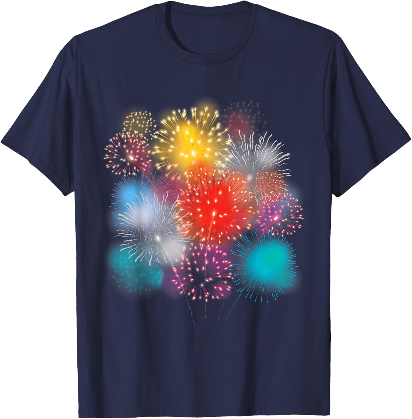 Pyrotechnics Pyromanic Fireworks Pyro Explosion Rocket T-Shirt - T-Shirt | Navy