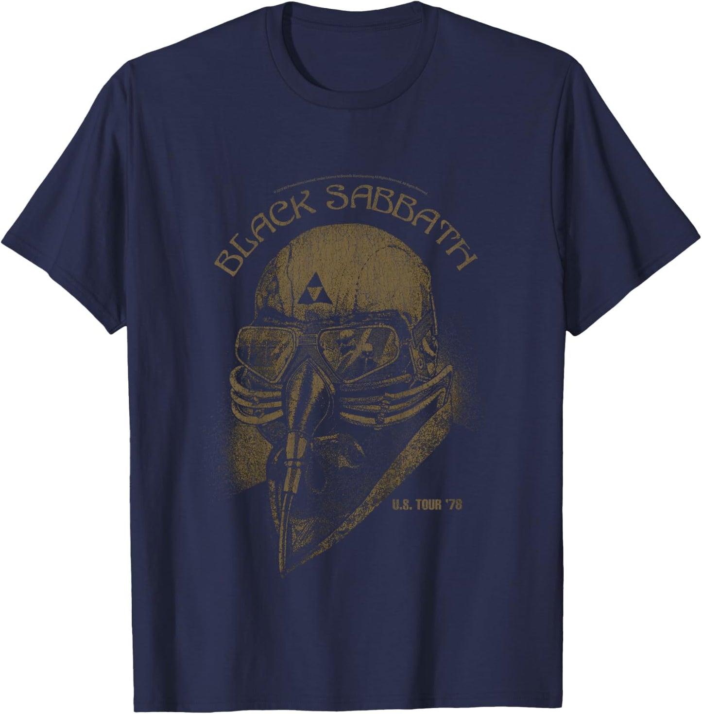 Kids Black Sabbath Official U.S Tour '78 Kids T-Shirt - T-Shirt | Navy