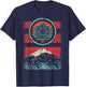 Atom Retro Vintage 80s Style Physics Teacher Gift T-Shirt - T-Shirt | Navy