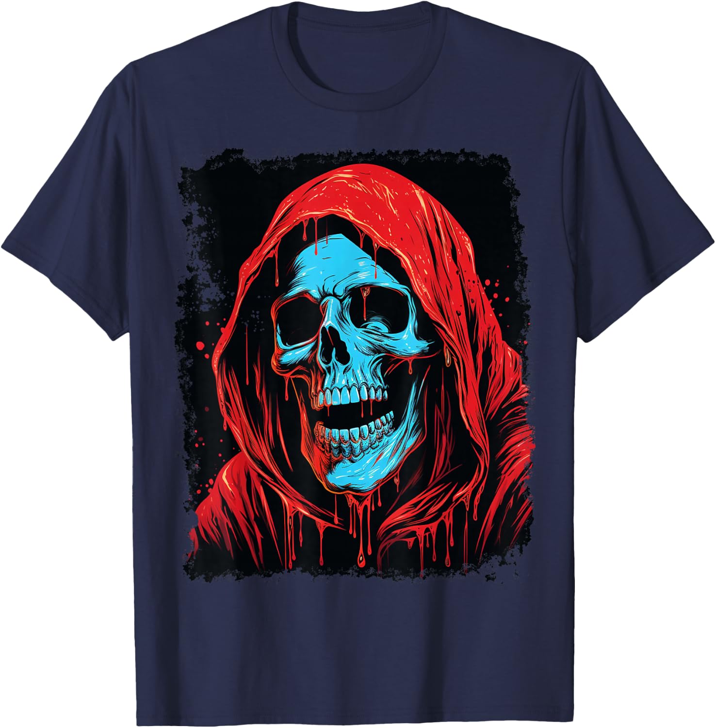 A Grim Reaper T-Shirt - T-Shirt | Navy