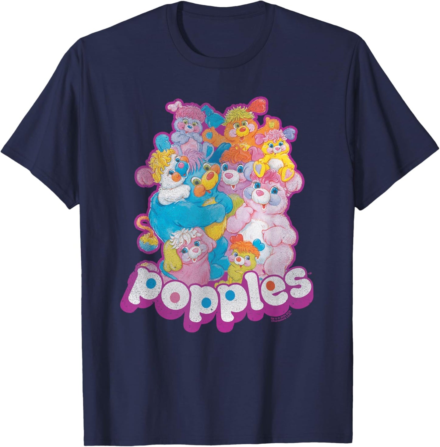Popples Group Shot T-Shirt - T-Shirt | Navy