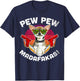 Chihuahua Pew Pew Madafakas - Vintage Sunglasses Pew T-Shirt - T-Shirt | Navy