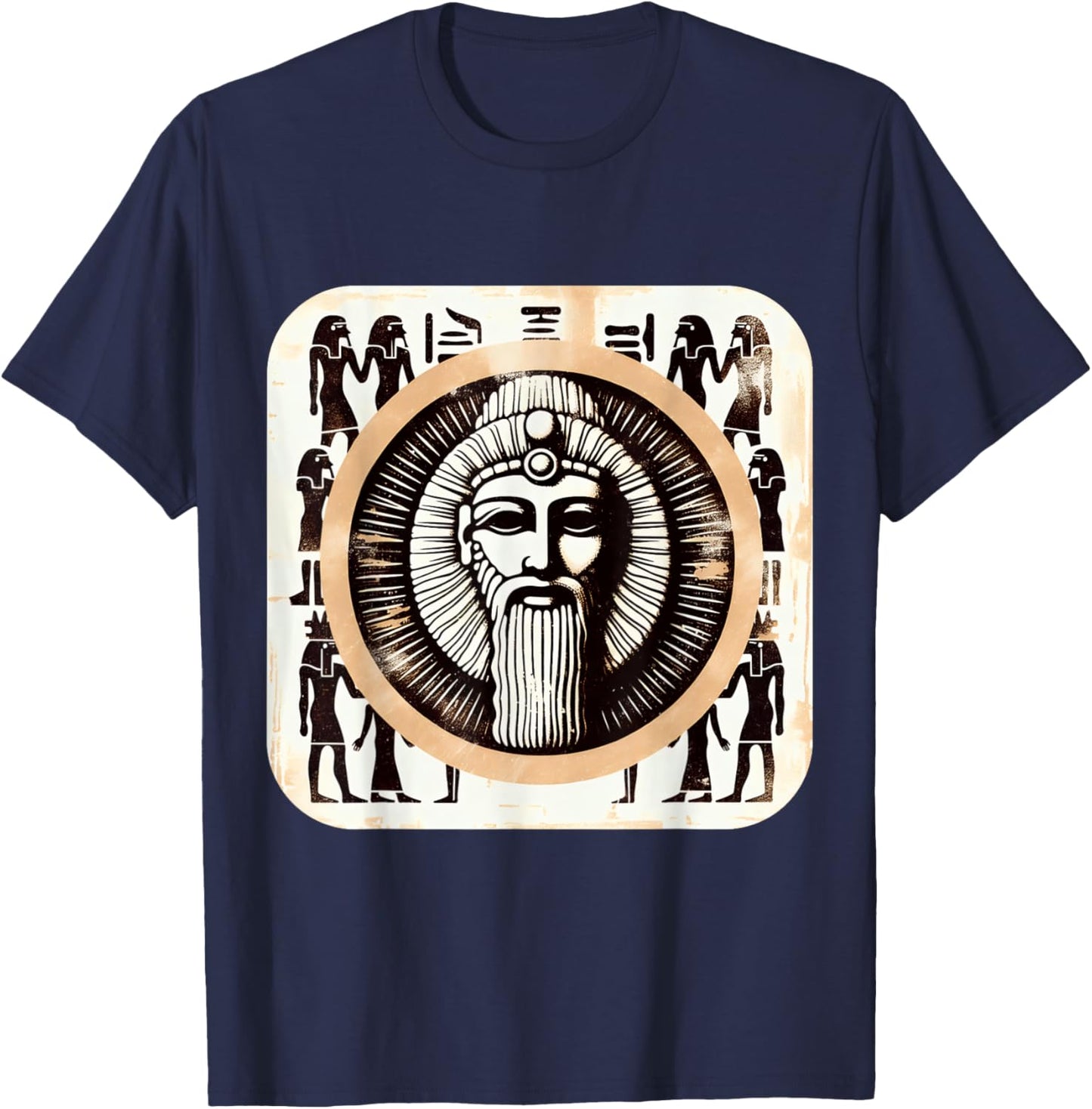 Anunnaki Sumerian Civilization T-Shirt - T-Shirt | Navy