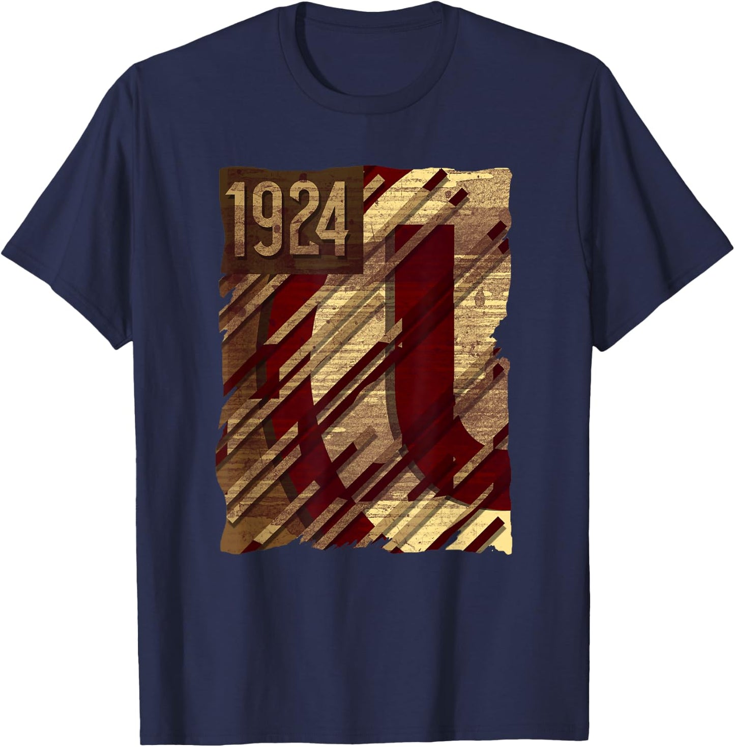 Universitario de Deportes 1924 Design for fans of Peru T-Shirt - T-Shirt | Navy