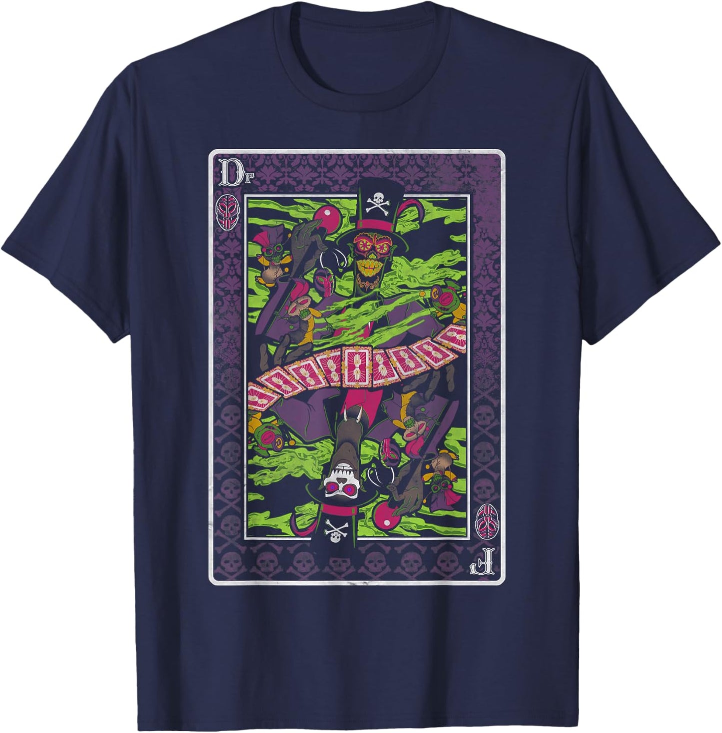 Disney Villains Dr. Facilier Playing Card T-Shirt - T-Shirt | Navy