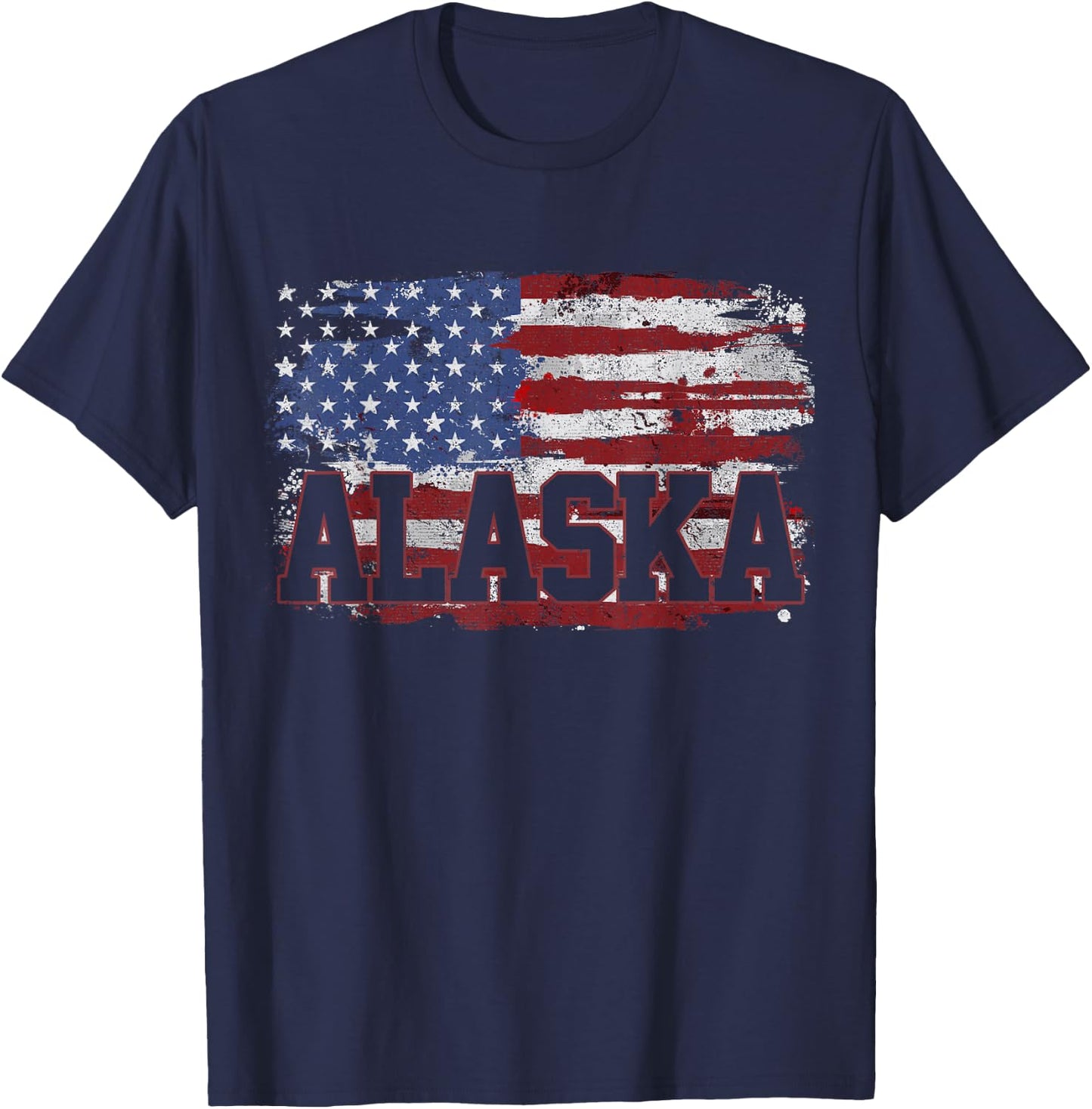 Alaska Vintage T-Shirt - T-Shirt | Navy