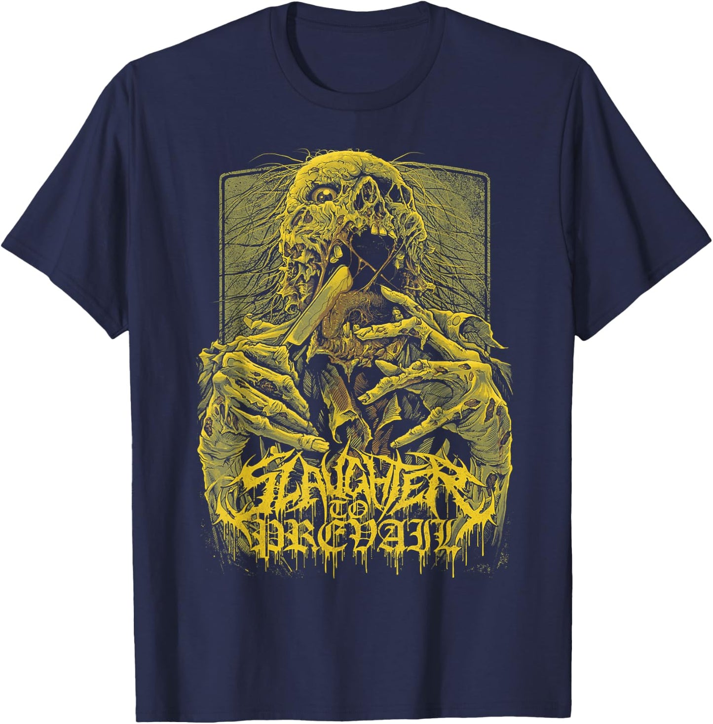 Slaughter to Prevail T-Shirt - T-Shirt | Navy