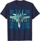 F-14 Tomcat Fighter Jet Assembly Blueprint Military Aviation Men Women Kids T-Shirt - T-Shirt | Navy