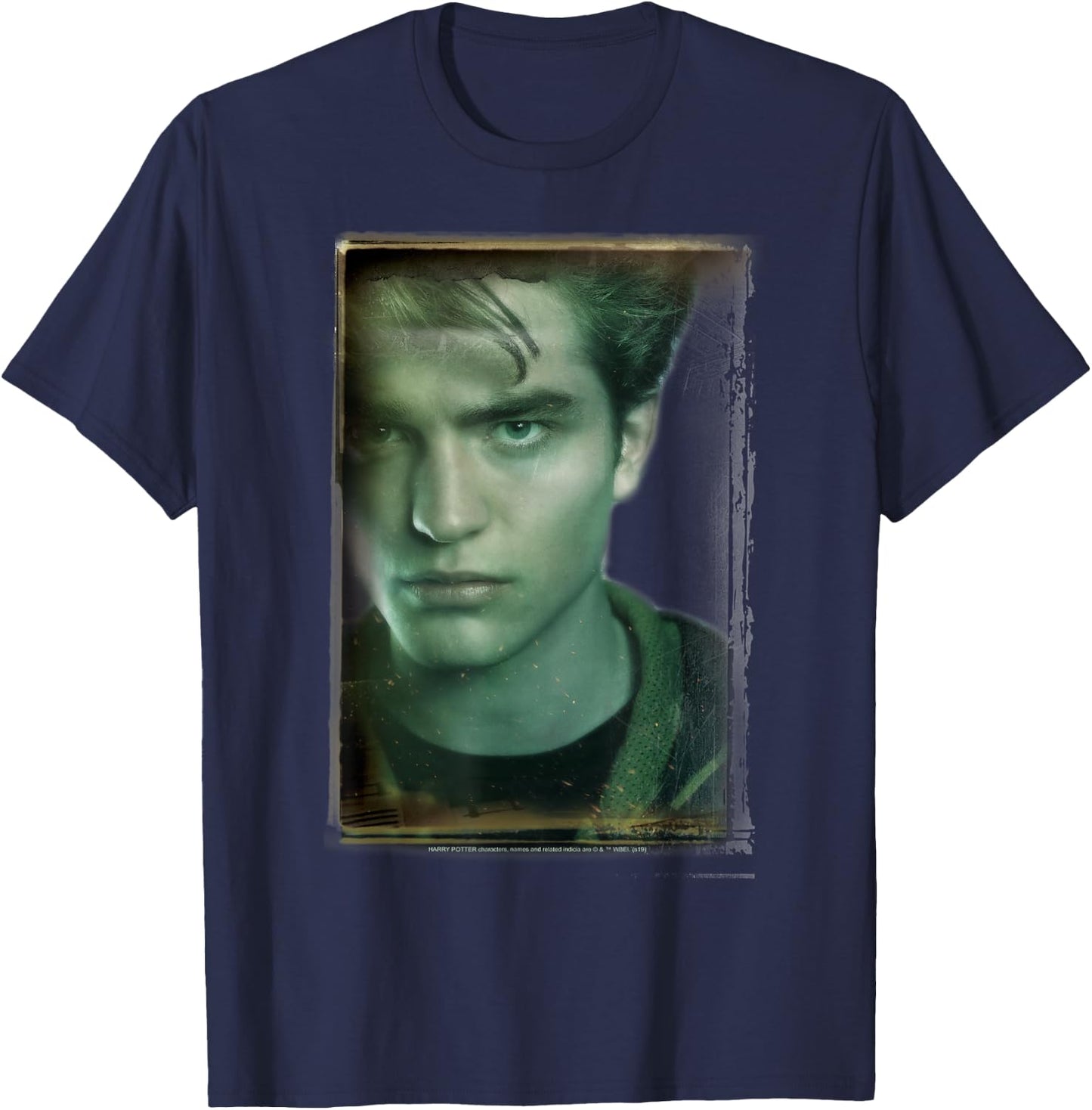 Harry Potter Cedric Diggory Portrait T-Shirt - T-Shirt | Navy