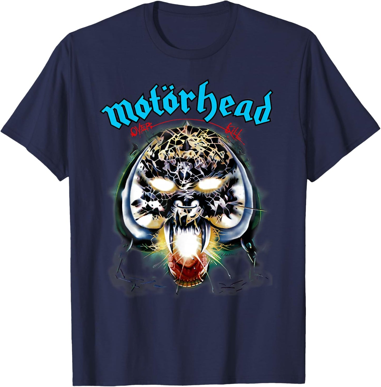 Motörhead - Over Kill T-Shirt - T-Shirt | Navy