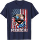 Pug Dog Lover US Flag 4th Of July Patriotic T-Shirt - T-Shirt | Navy
