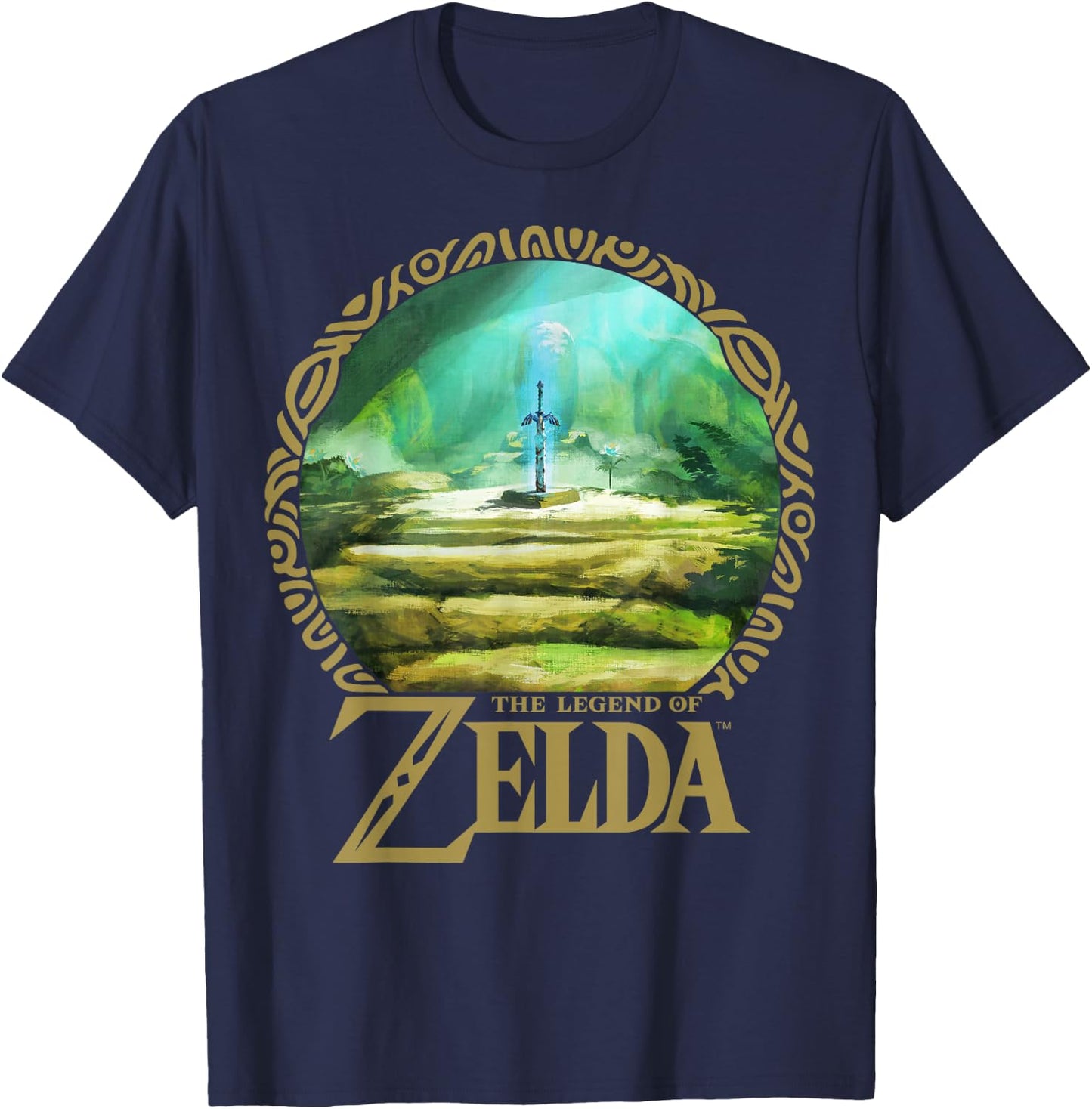 The Legend of Zelda: Breath of The Wild Korok Forest Haven T-Shirt - T-Shirt | Navy