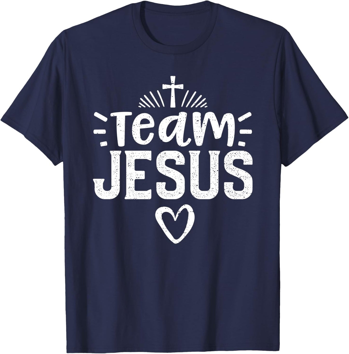 Team Jesus - Church T-Shirt - T-Shirt | Navy