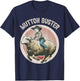 Mutton Buster Mutton Busting Sheep Riding Texas Rodeo Kids T-Shirt - T-Shirt | Navy