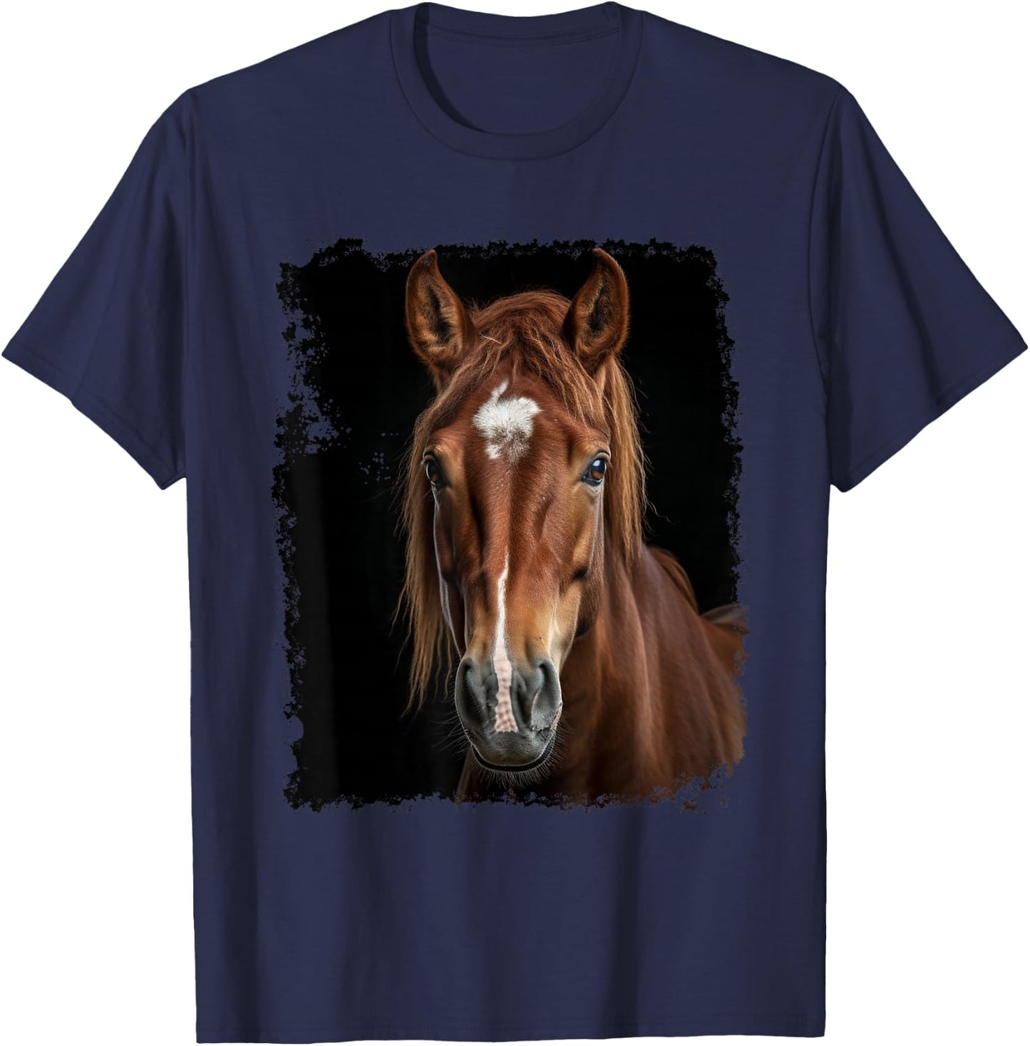 Real Horse T-Shirt - T-Shirt | Navy