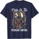 Persian Immortal Achaemenid Empire Persian Warrior T-Shirt - T-Shirt | Navy