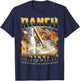 Funny Ranch Dressing Lover Bootleg Rap Aesthetic Vintage 90s T-Shirt - T-Shirt | Navy