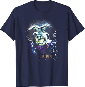 Farscape Rygel Smoking Guns T-Shirt - T-Shirt | Navy