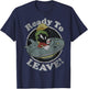 Looney Tunes Marvin The Martian Ready To Leave T-Shirt - T-Shirt | Navy