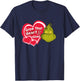 Dr. Seuss Grinch Grow Your Heart T-Shirt - T-Shirt | Navy
