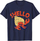 Shello Funny Vintage Hermit Crab Chilling Gift T-Shirt - T-Shirt | Navy
