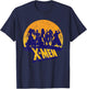 Marvel X-Men Logo and Mutants Classic T-Shirt - T-Shirt | Navy