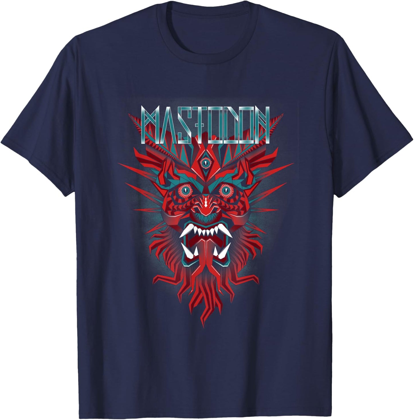 Mastodon Geodemon T-Shirt - T-Shirt | Navy