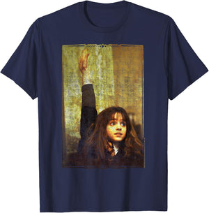 Harry Potter Hermione Granger I Know The Answer Portrait T-Shirt - T-Shirt | Navy
