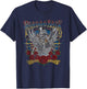 Voodoo Rock Faded Concert Band Music Festival Guitar T-Shirt - T-Shirt | Navy