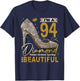 I'm A 94 Years Old Diamond, 94 and Fabulous 94th Birthday T-Shirt - T-Shirt | Navy