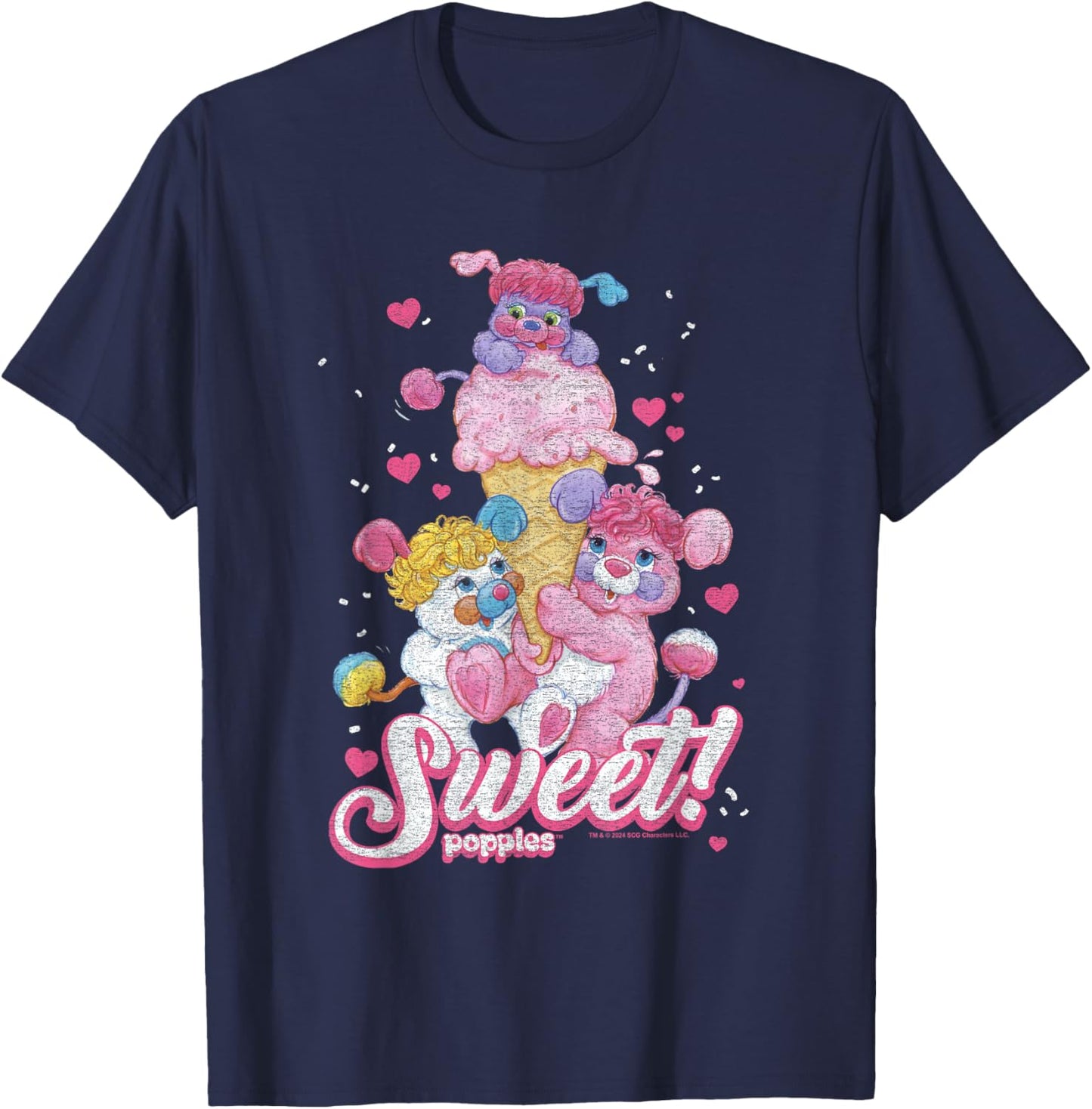 Popples Sweet T-Shirt - T-Shirt | Navy