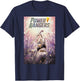 Power Rangers Mighty Morphing Group Battle Comic Poster T-Shirt - T-Shirt | Navy