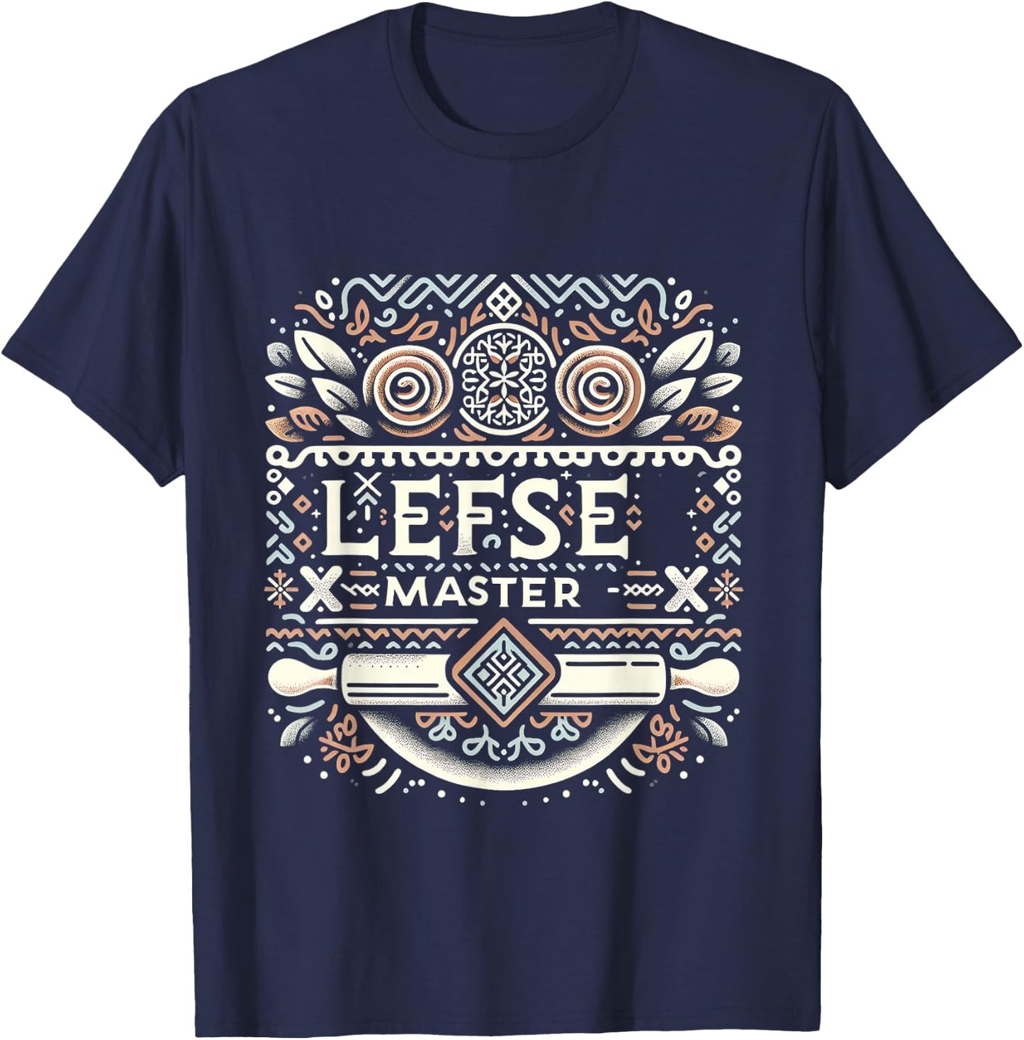 Lefse Master T-Shirt - T-Shirt | Navy