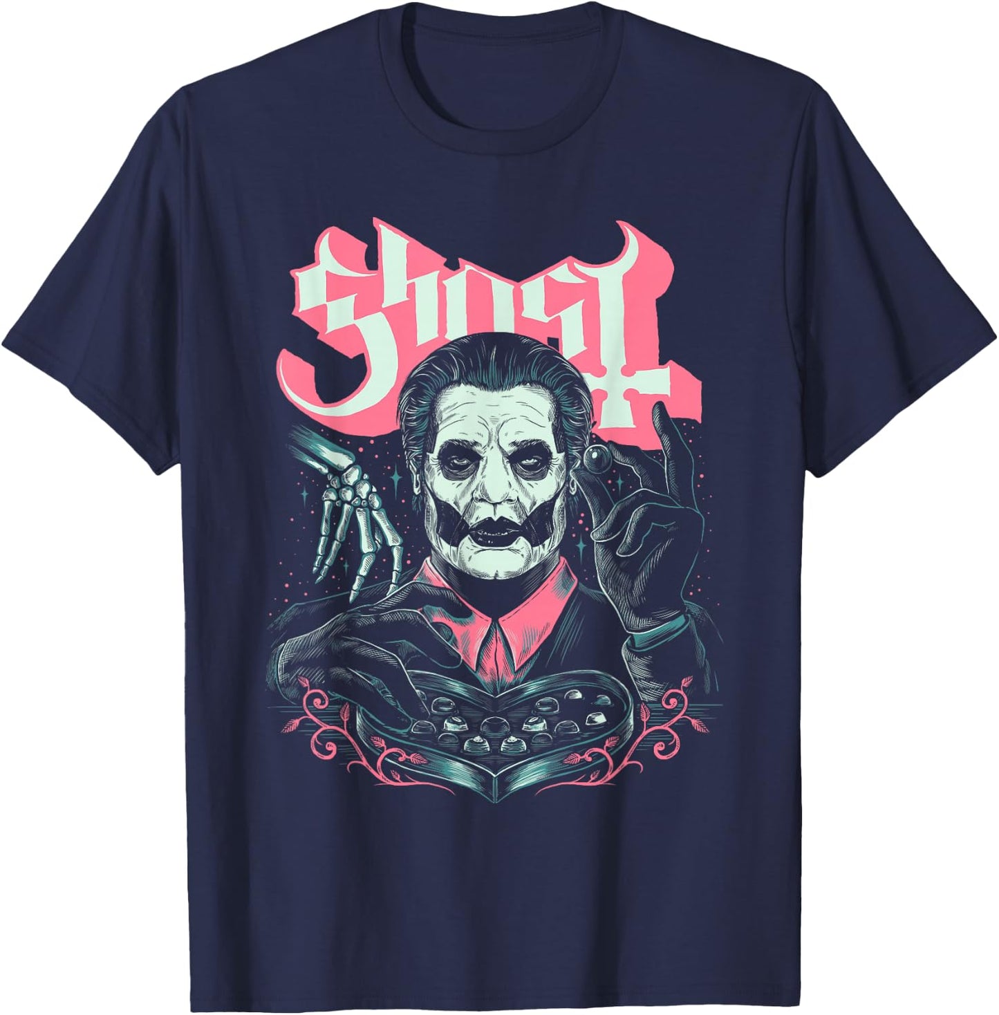 Ghost – Confectionaries T-Shirt - T-Shirt | Navy