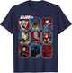 G.I. Joe Group Shot Trading Cards Box Up T-Shirt - T-Shirt | Navy